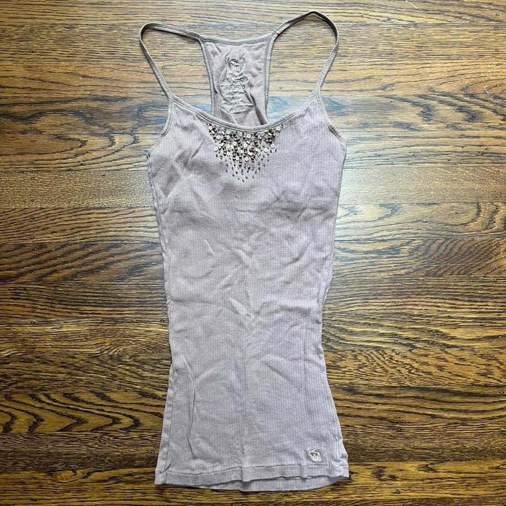 5/$15 MUST BUNDLE Abercrombie & Fitch vintage brown cami tank top